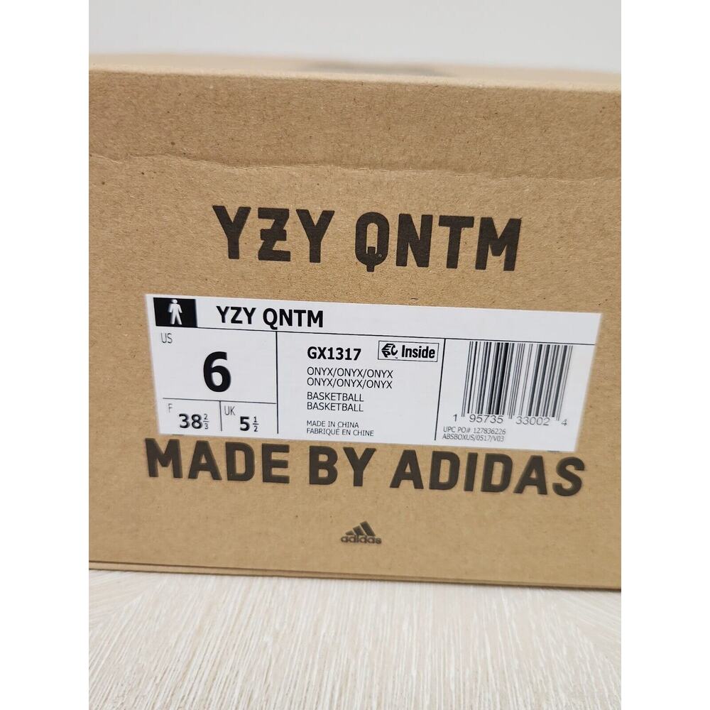 Adidas Yzy Qntm Onyx 6 Quantum black Yeezy Gx1317 Basketball With Box - Picture 10 of 11